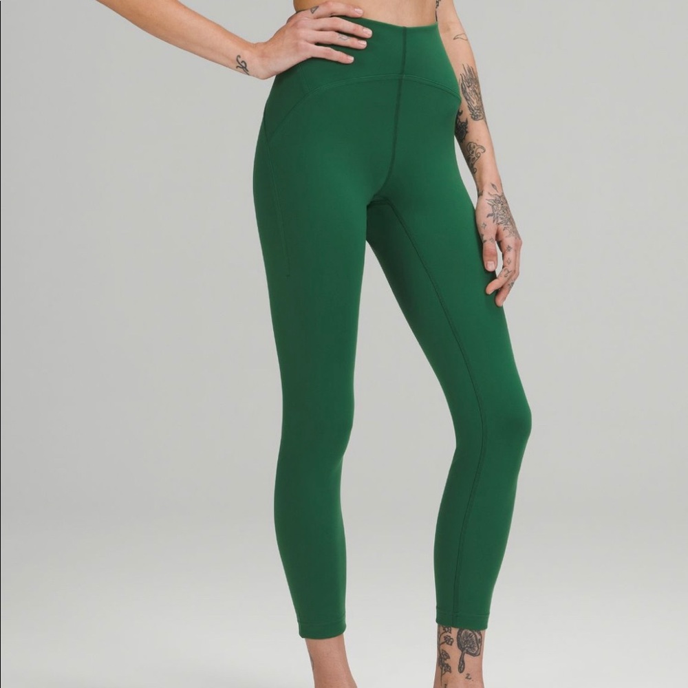 Everglades green lululemon leggings